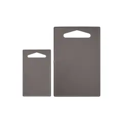 URBAN PRODUCTS - SET 2 TABLAS DE CORTAR, GRIS OSCURO