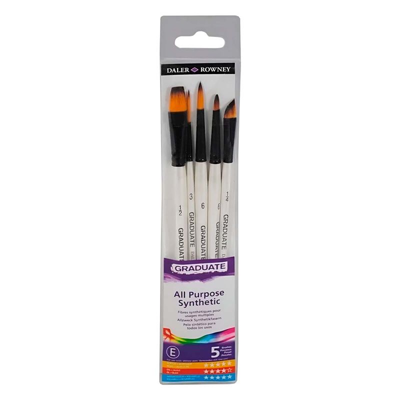 GENERICO - Pinceles Daler Rowney Técnicas Húmedas
