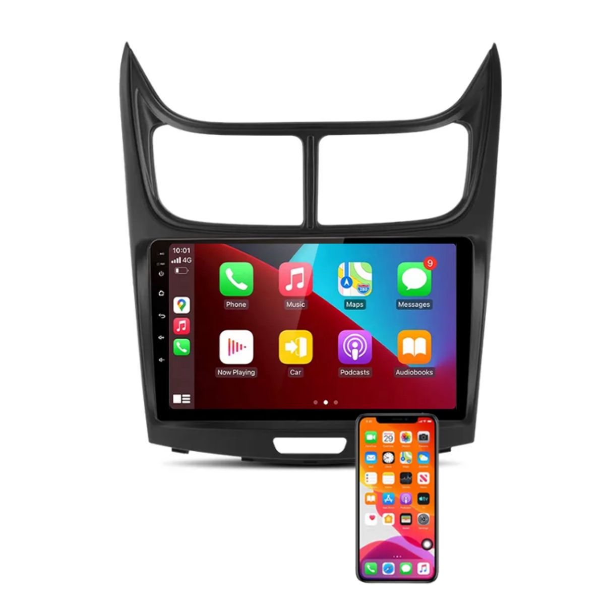 OEM - Radio Android AutoCarplay Chevrolet Sail 2004-2015 -232gb