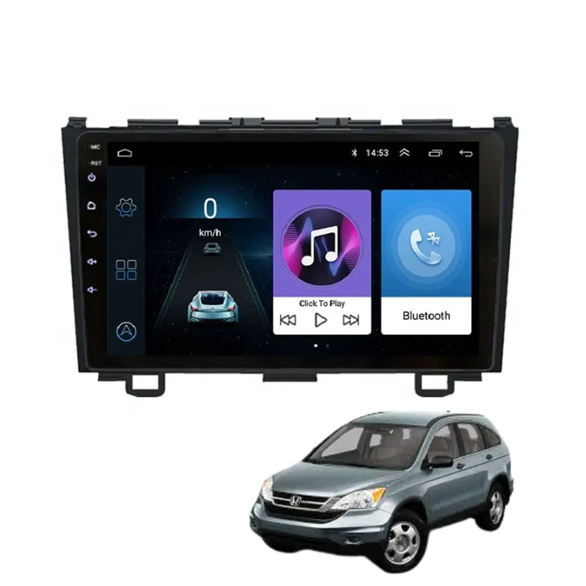 OEM - Radio Android 10.1 Honda CRV 2006-2011 +Camara