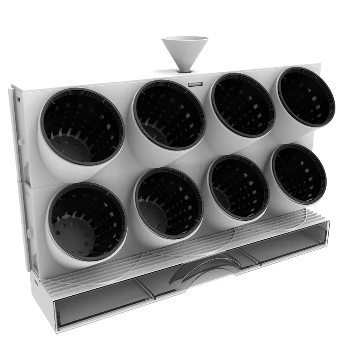 MIABU - Huerto maceteros encimera pared riego eficiente MIB-DIY01