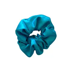 GENERICO - Colet Scrunchie Pelo Mujer Niña Raso Cian Marca Ozato