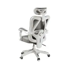 CRUSEC - Silla Ergonómica Moderna para Oficina en casa T18 Blanco
