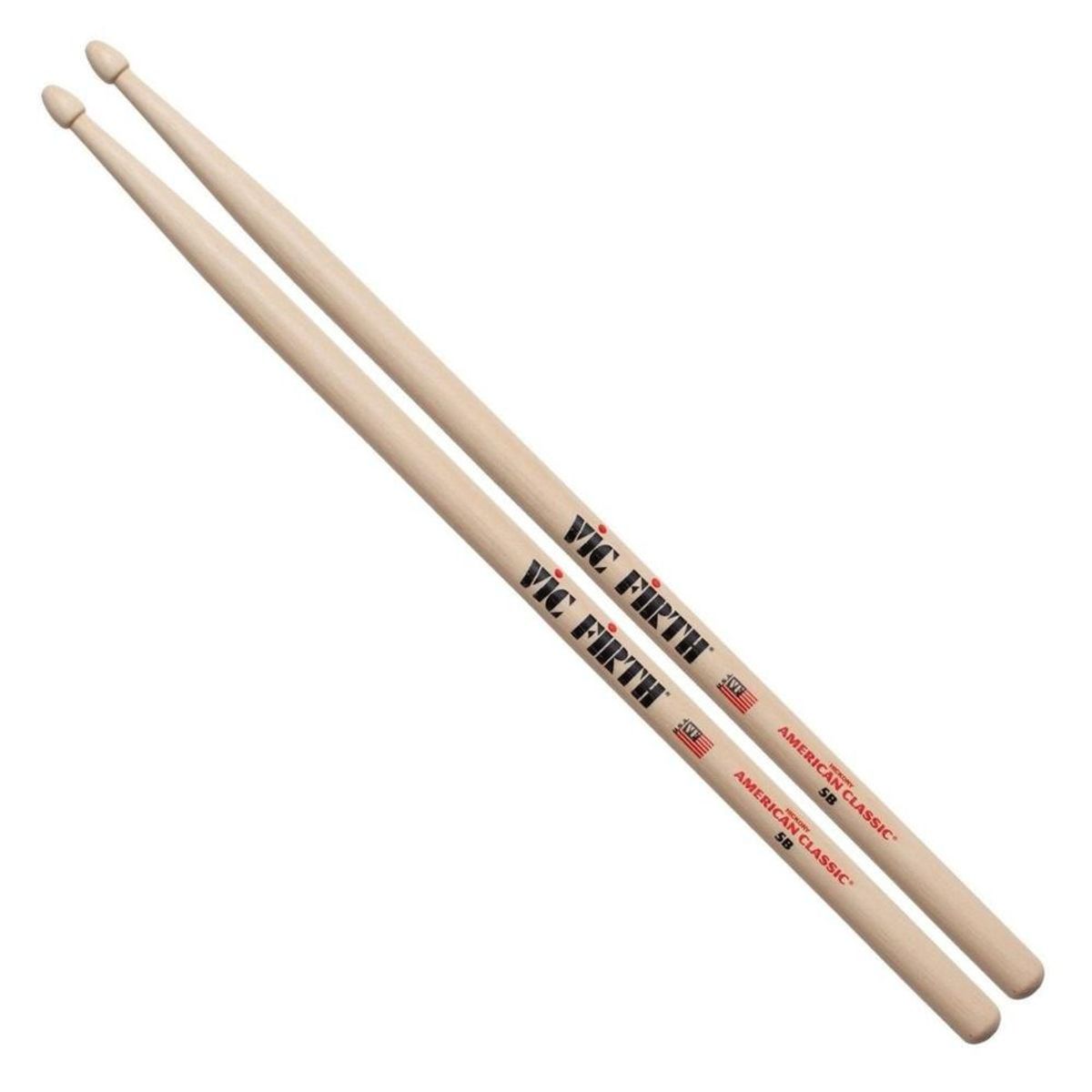 VIC FIRTH - Baqueta Punta Madera Vic Firth Amercian Classic 5B