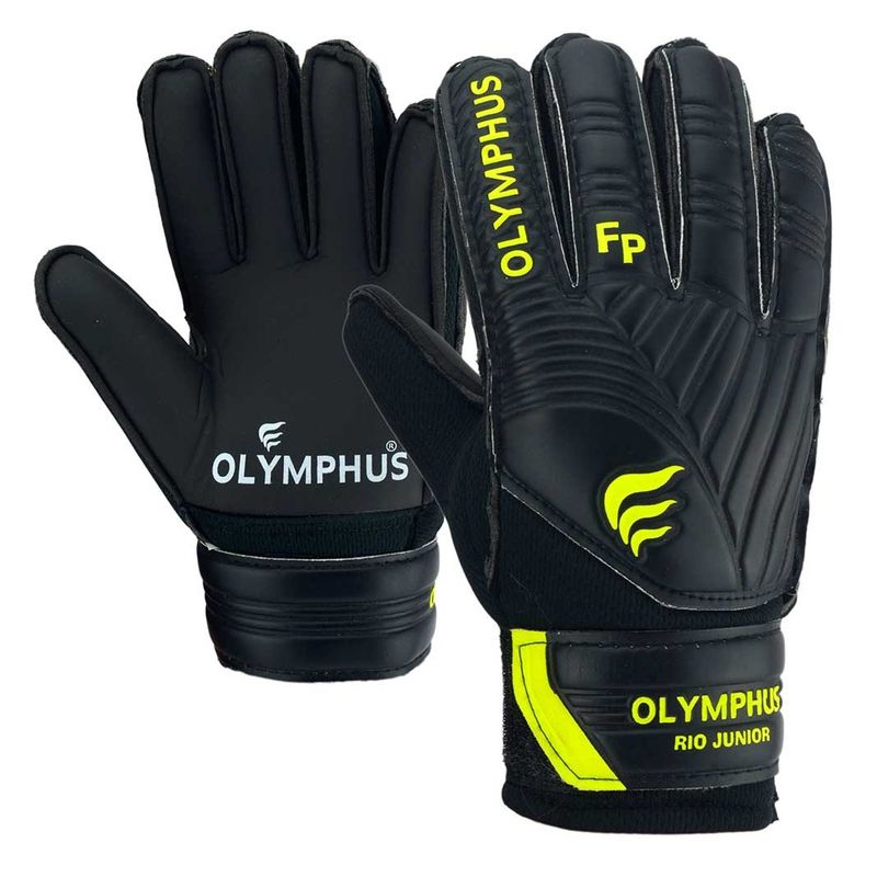 OLYMPHUS - Guantes Arquero Futbol Con Ferula Para Niños Olymphus Rio Jr.