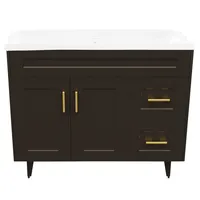 Kit Mueble Vanitorio Deluxe 100SK CafE F 100x47x80cm…