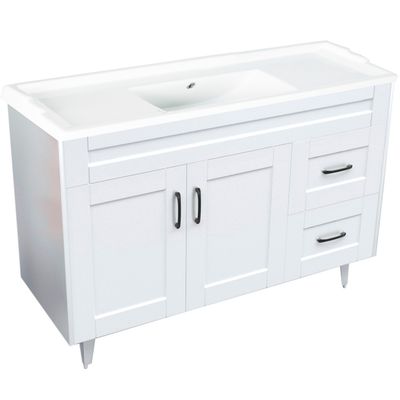 Imagen 2 del producto Kit Mueble Vanitorio Deluxe 120SK Blanco F 120x47x80cm…