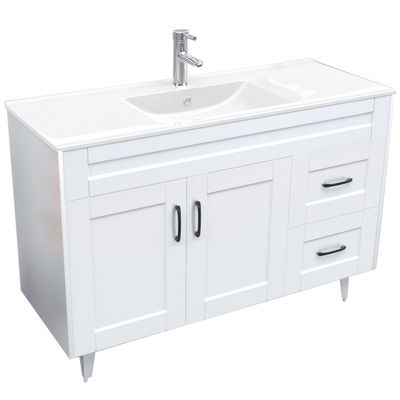 Imagen 2 del producto Kit Mueble Vanitorio Deluxe 120SK Blanco P 120x47x80cm…