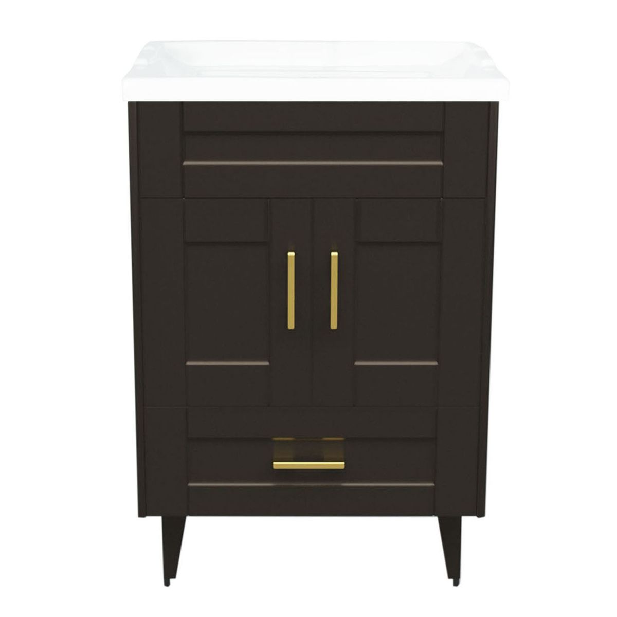 DOMSA - Kit Mueble Vanitorio Deluxe Domsa 50SK CafE F 50x40x80cm…