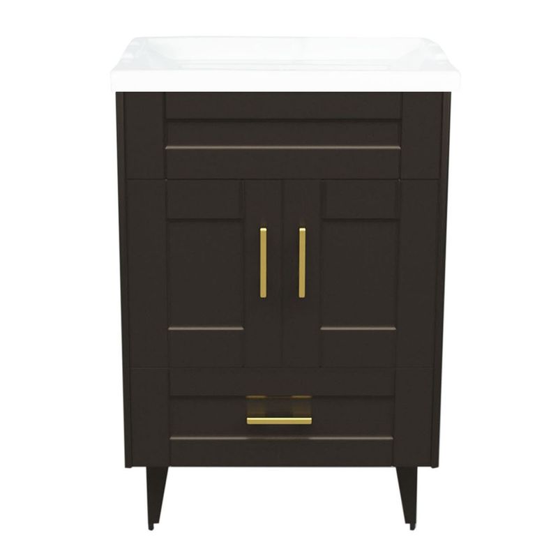 DOMSA - Kit Mueble Vanitorio Deluxe Domsa 50SK CafE F 50x40x80cm