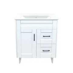 DOMSA - Kit Mueble Vanitorio Deluxe 70SK Blanco P 70x47x80cm…
