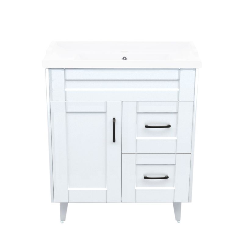 DOMSA - Kit Mueble Vanitorio Deluxe Domsa 70SK Blanco F 70x47x80cm
