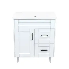 DOMSA - Kit Mueble Vanitorio Deluxe 70SK Blanco F 70x47x80cm…