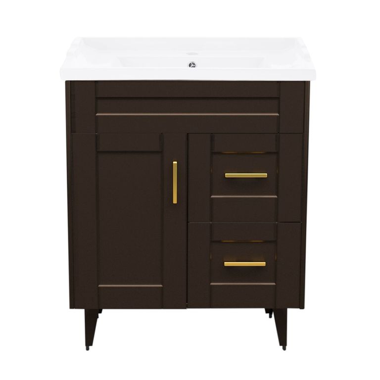 Kit Mueble Vanitorio Deluxe 70SK CafE F 70x47x80cm
