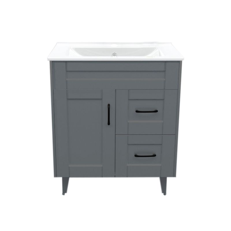 DOMSA - Kit Mueble Vanitorio Deluxe Domsa 70SK Gris P 70x47x80cm
