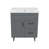 Kit Mueble Vanitorio Deluxe 70SK Gris F 70x47x80cm…