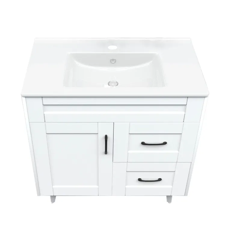 Kit Mueble Vanitorio Deluxe 80SK Blanco P 80x47x80cm