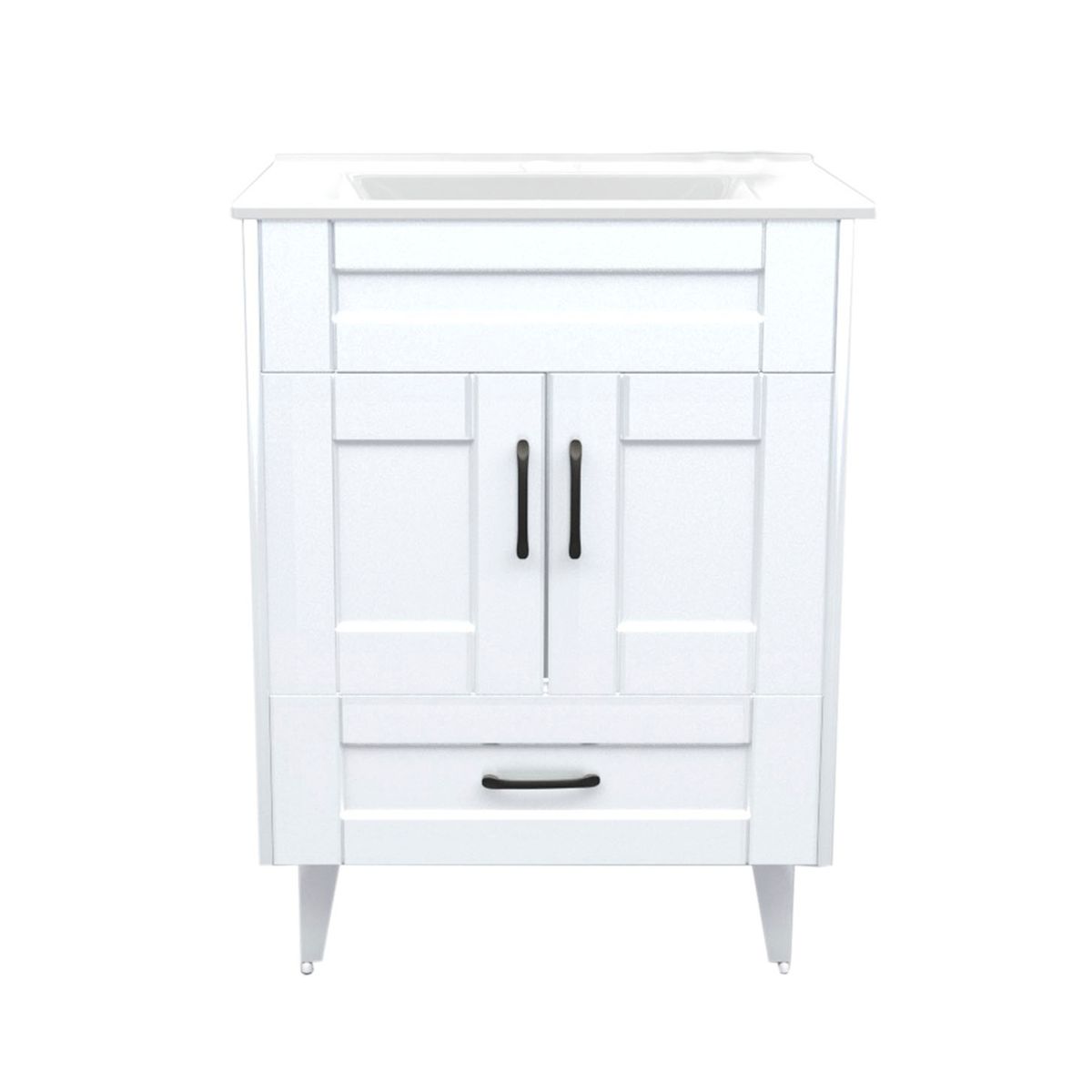 DOMSA - Kit Mueble Vanitorio Deluxe Domsa B60SK Blanco P 60x47x80cm…