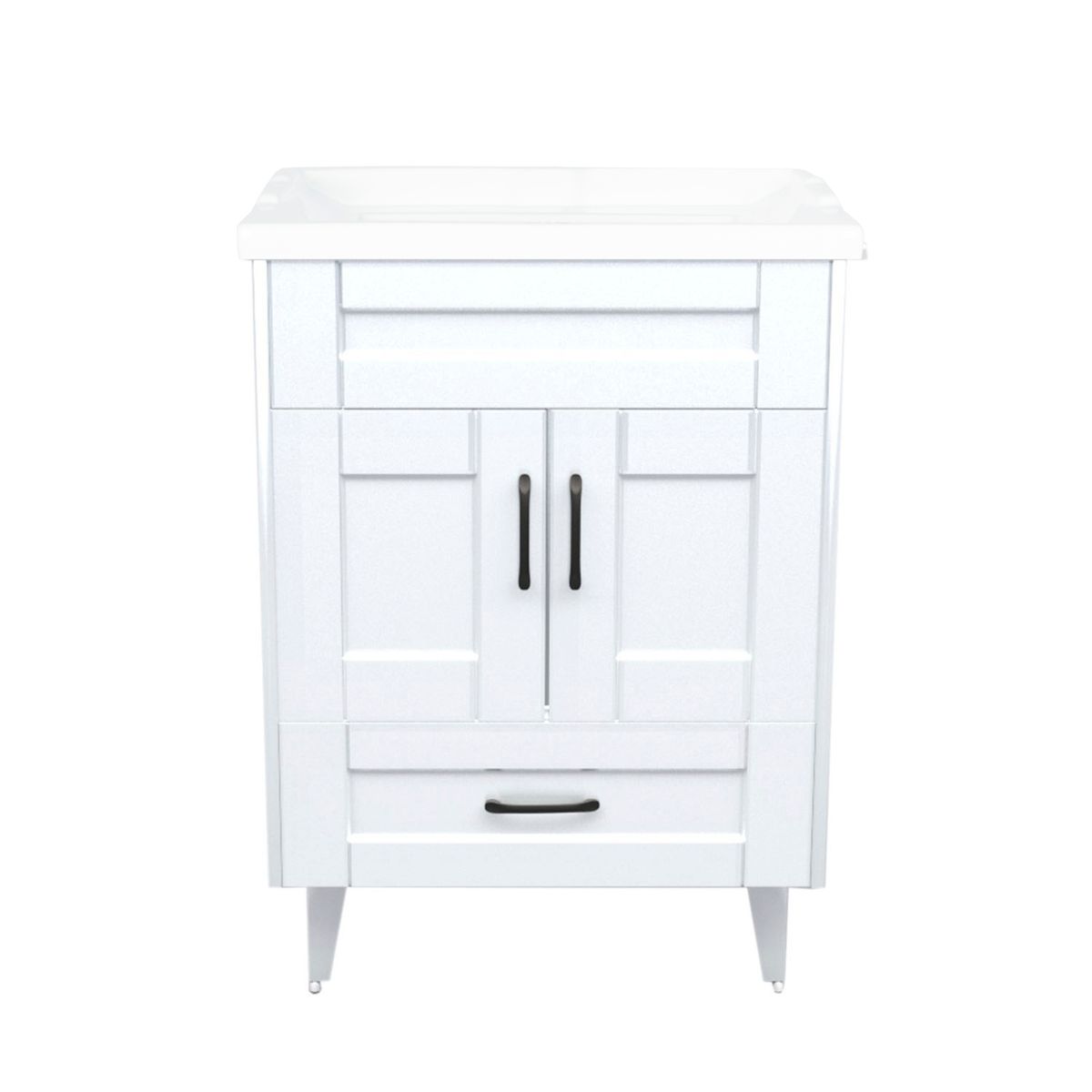 DOMSA - Kit Mueble Vanitorio Deluxe Domsa B60SK Blanco F 60x47x80cm