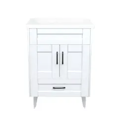 DOMSA - Kit Mueble Vanitorio Deluxe B60SK Blanco F 60x47x80cm