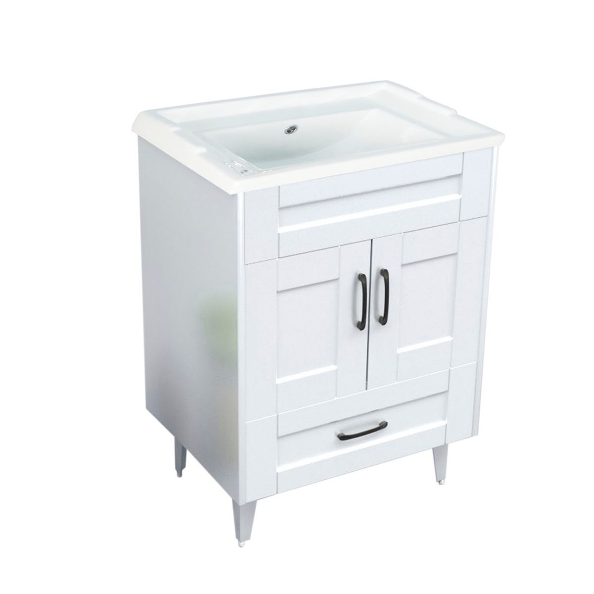 DOMSA - Kit Mueble Vanitorio Deluxe Domsa B60SK Blanco F 60x47x80cm