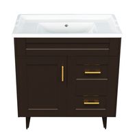 Kit Mueble Vanitorio Deluxe 80SK CafE F 80x47x80cm…