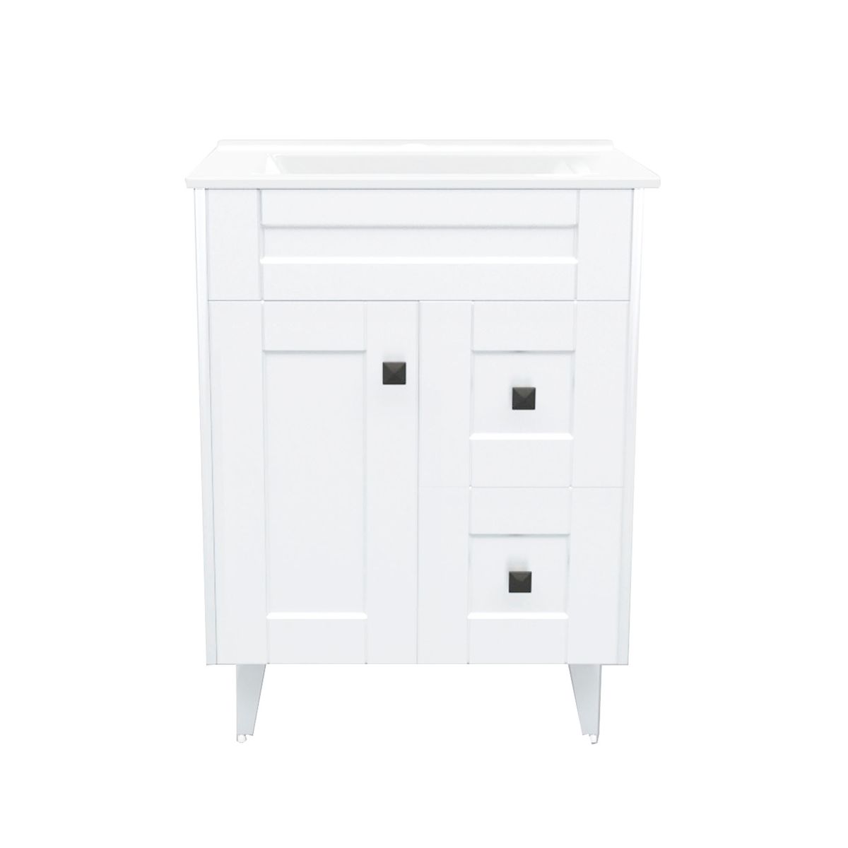 DOMSA - Kit Mueble Vanitorio Deluxe Domsa N60SK Blanco P 60x47x80cm…