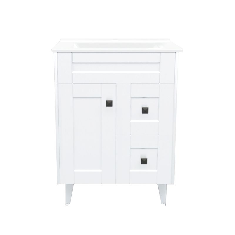 DOMSA - Kit Mueble Vanitorio Deluxe Domsa N60SK Blanco P 60x47x80cm