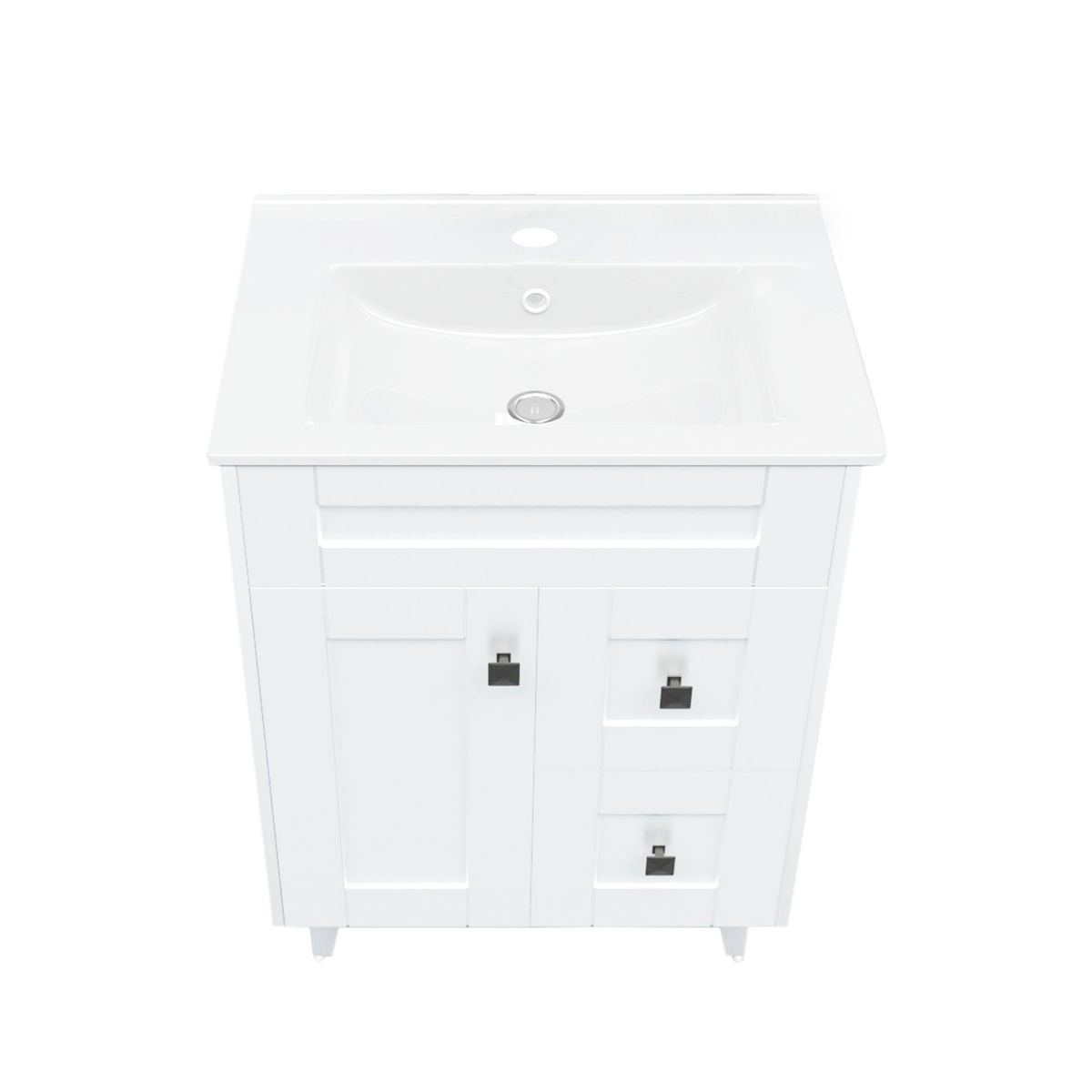DOMSA - Kit Mueble Vanitorio Deluxe Domsa N60SK Blanco P 60x47x80cm…