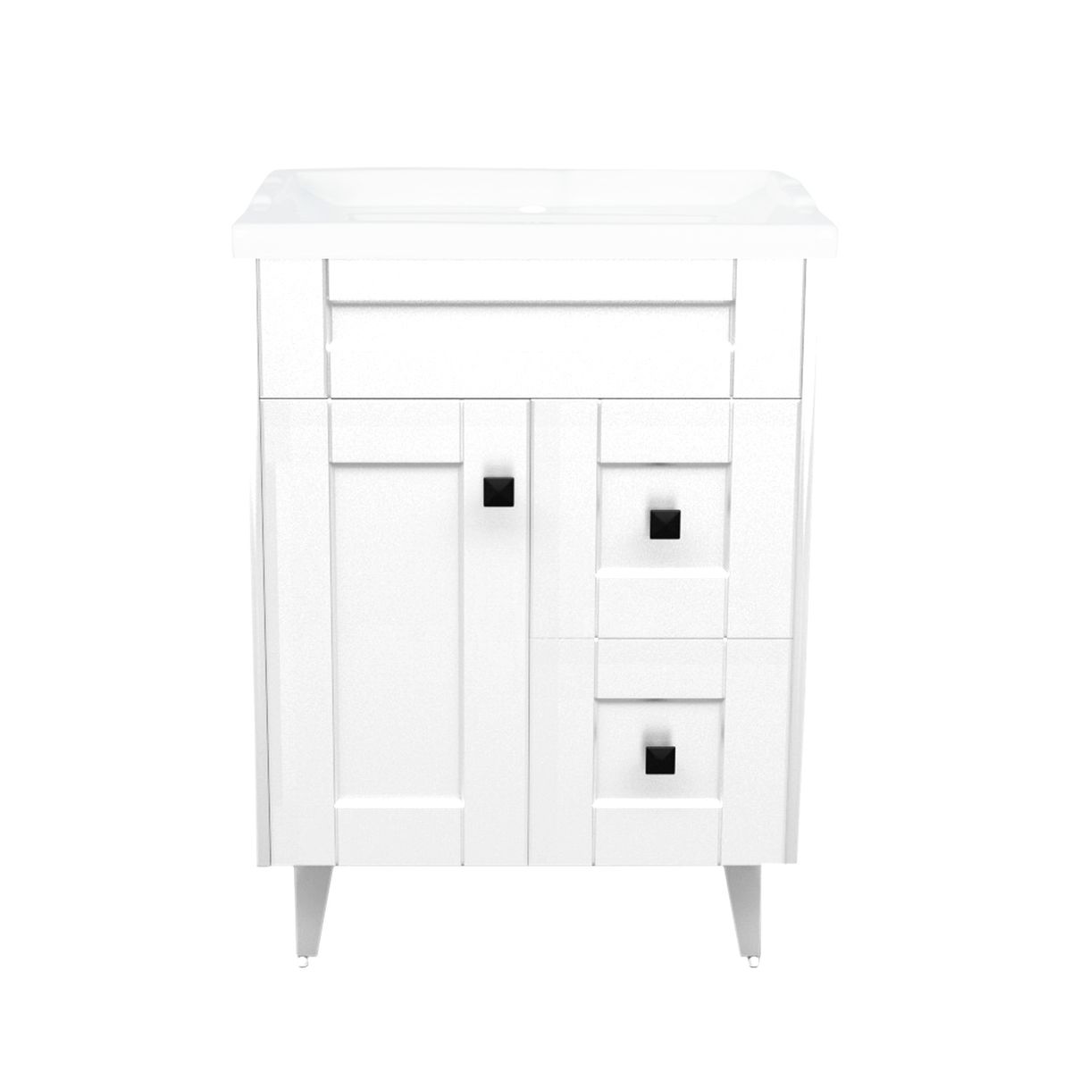 DOMSA - Kit Mueble Vanitorio Deluxe Domsa N60SK Blanco F 60x47x80cm