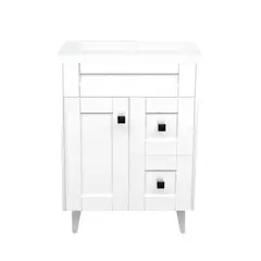 DOMSA - Kit Mueble Vanitorio Deluxe N60SK Blanco F 60x47x80cm