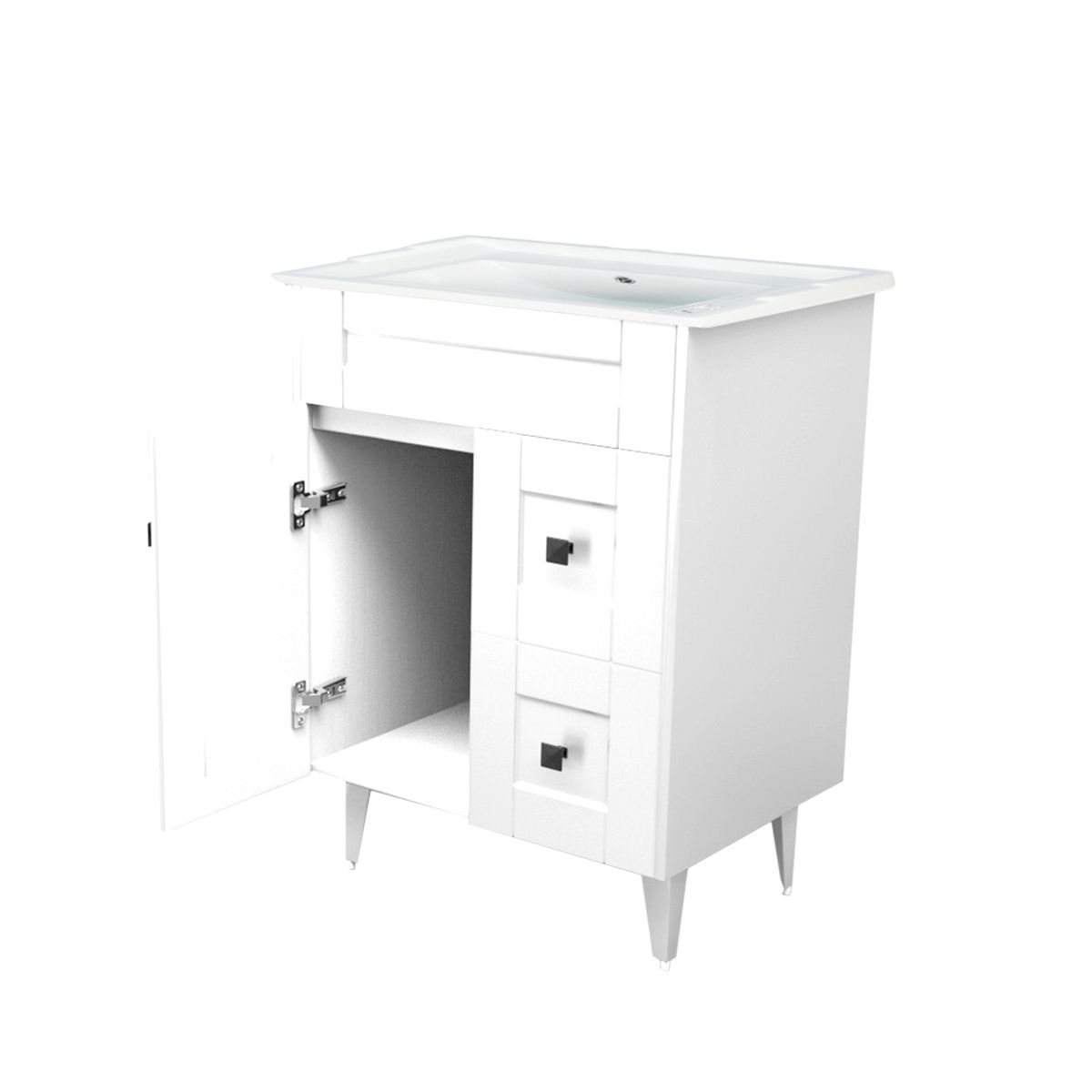 DOMSA - Kit Mueble Vanitorio Deluxe Domsa N60SK Blanco F 60x47x80cm