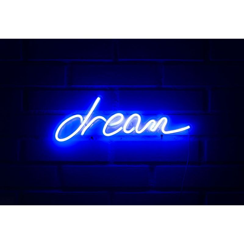 GEN - LETRERO ESTILO NEON DREAM (USB/45,5X15CM)