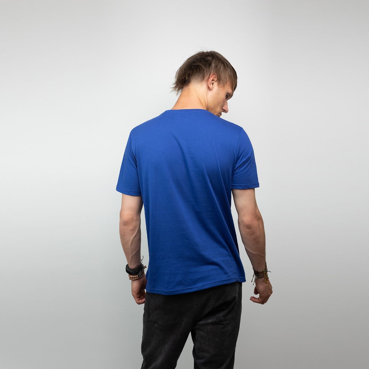 DRAGON BALL - Polera Hombre Hero Team Azul Dragon Ball