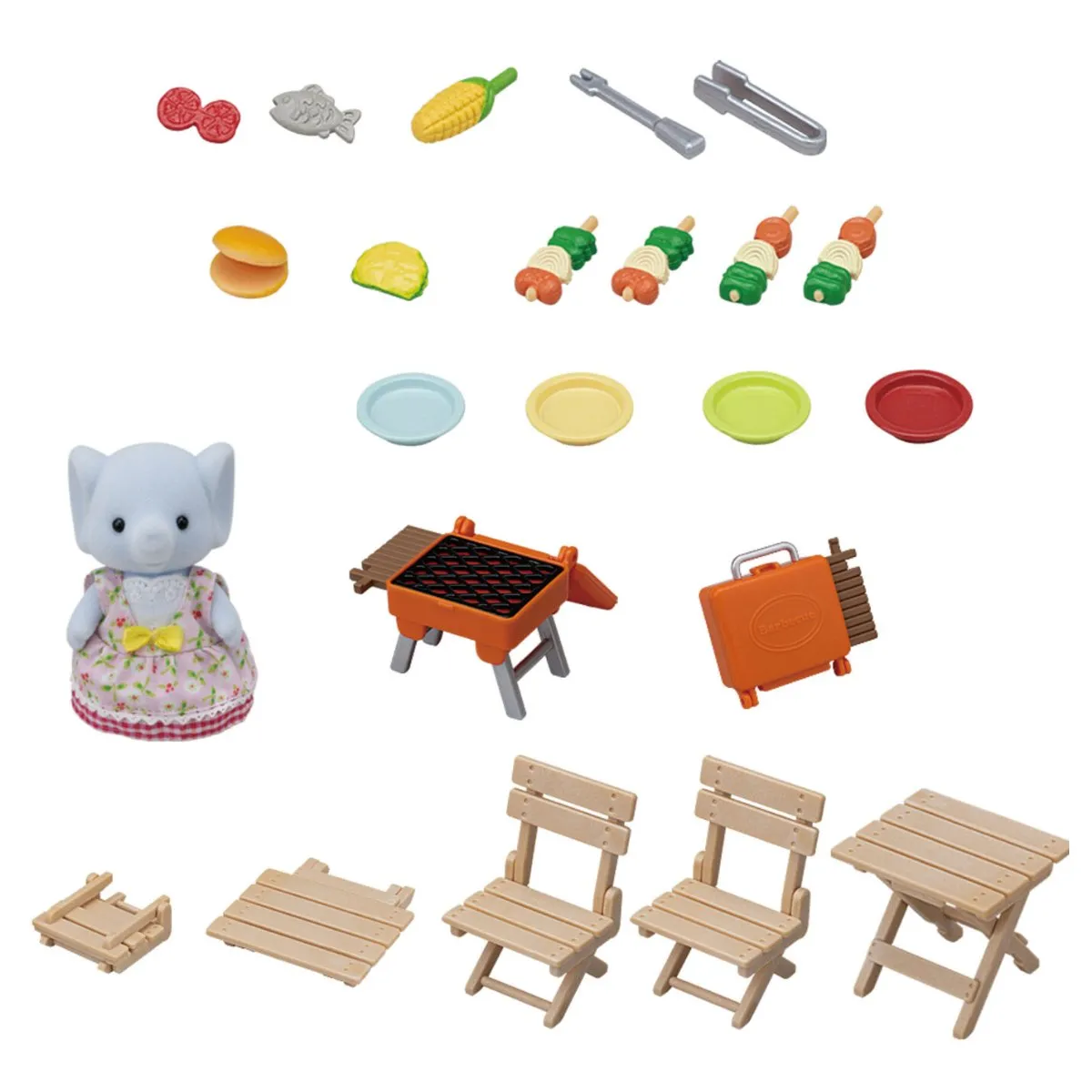 SYLVANIAN FAMILIES - Elefante Niña Sylvanian Families Set Picnic