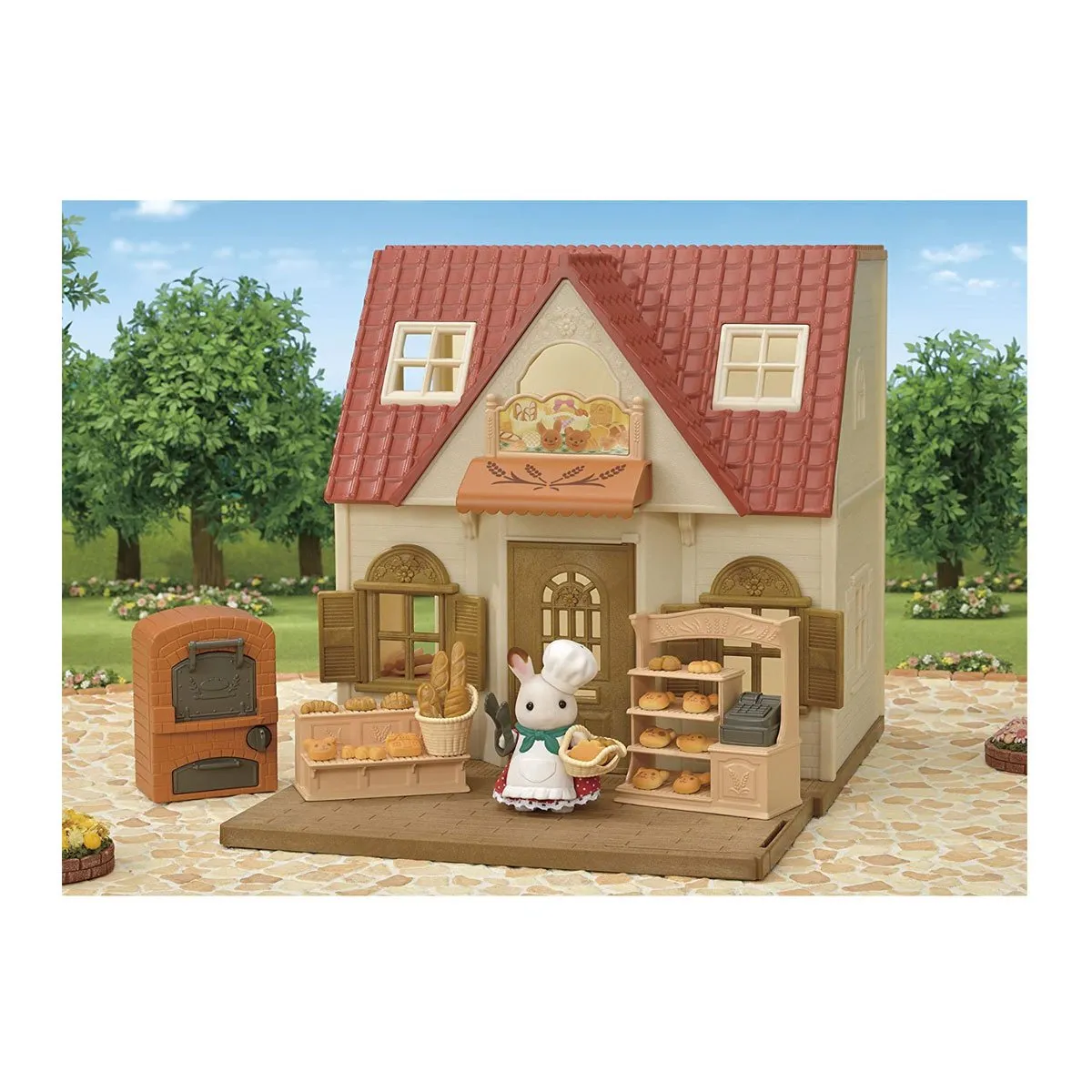 SYLVANIAN FAMILIES - Panaderia Sylvanian Families con Accesorios