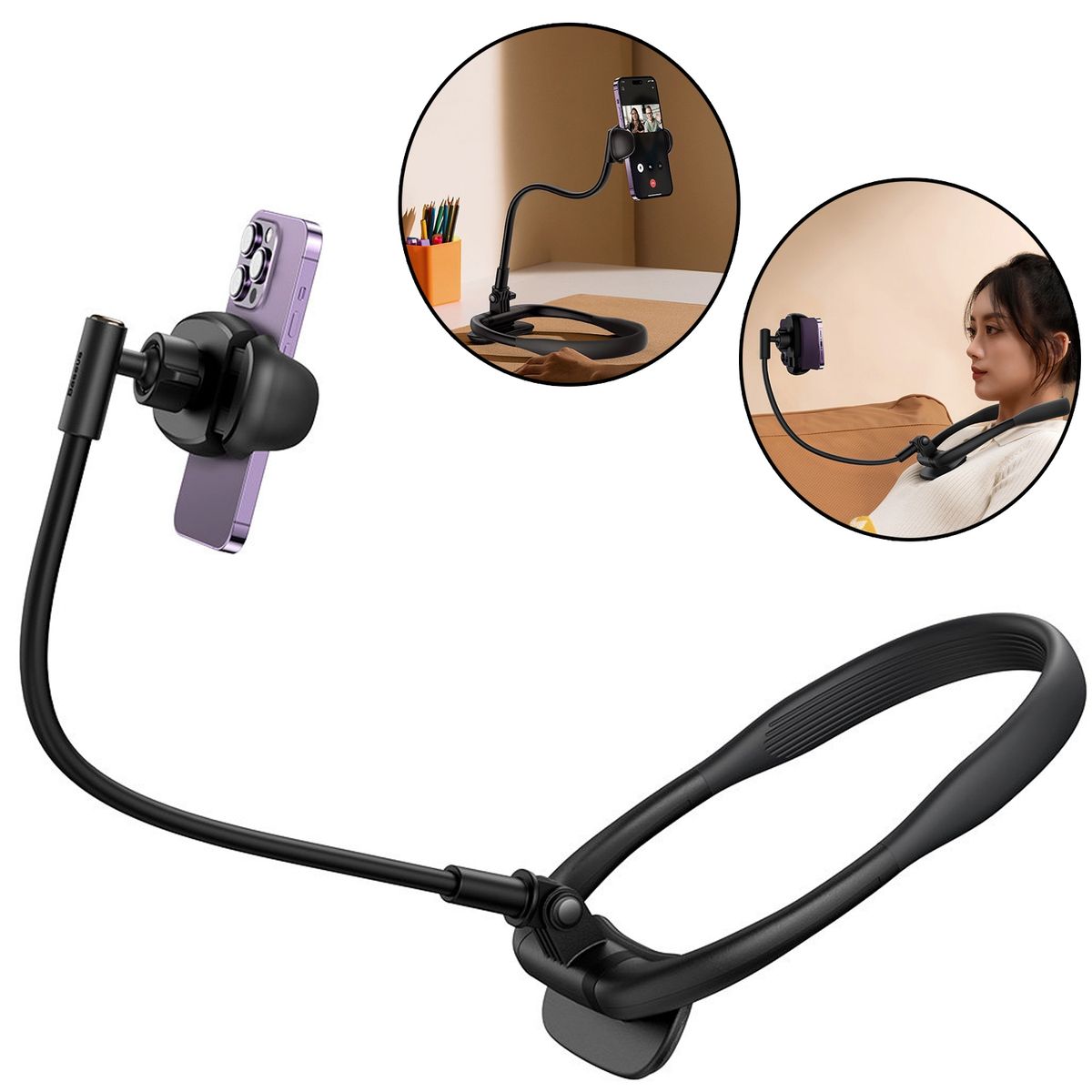 NEWO - Soporte cuello grabación POV Celular cámara GoPro