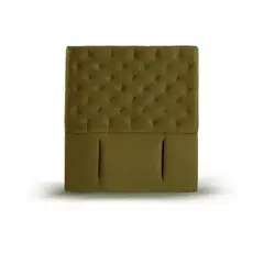 LATAM HOME - RESPALDO BRESCIA TELA VERDE 1 PZA