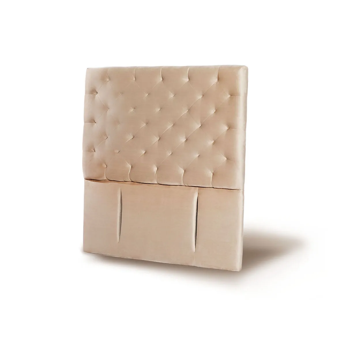 LATAM HOME - RESPALDO BRESCIA TELA BEIGE 1 1/2 PZA
