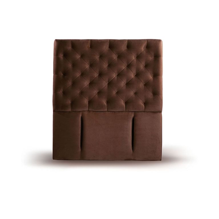 RESPALDO BRESCIA TELA CHOCOLATE 1 1/2 PZA