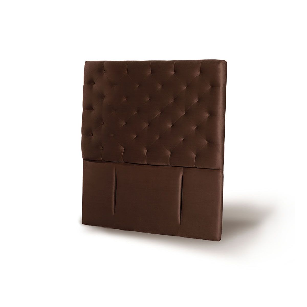 LATAM HOME - RESPALDO BRESCIA TELA CHOCOLATE 1 1/2 PZA