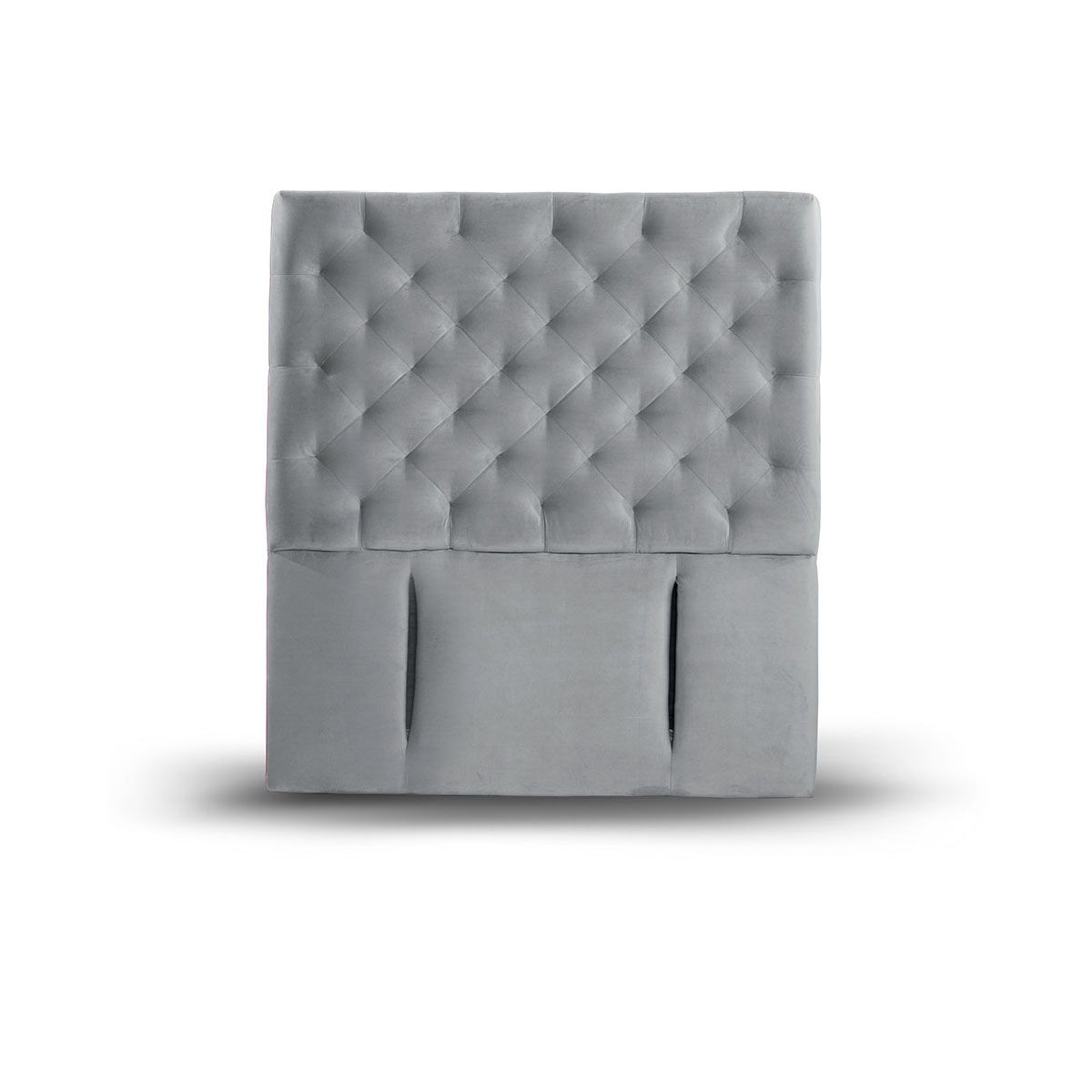 LATAM HOME - RESPALDO BRESCIA TELA GRIS 1 1/2 PZA