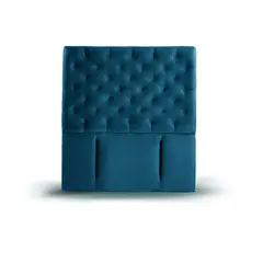 LATAM HOME - RESPALDO BRESCIA TELA AZUL 1 1/2 PZA