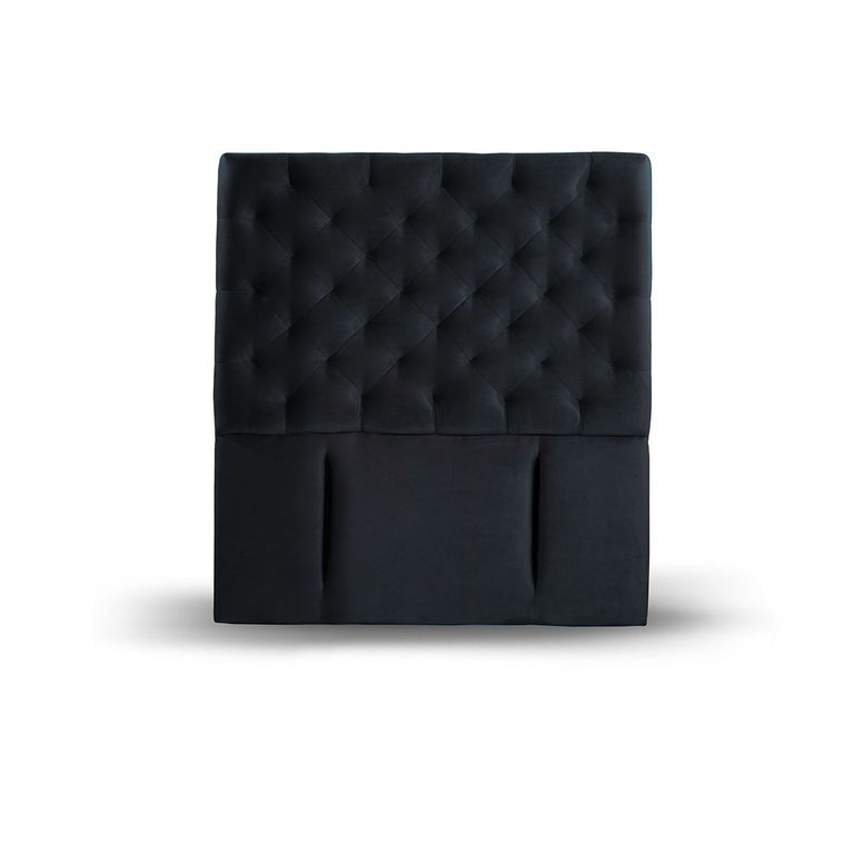 RESPALDO BRESCIA TELA NEGRO 1 1/2 PZA