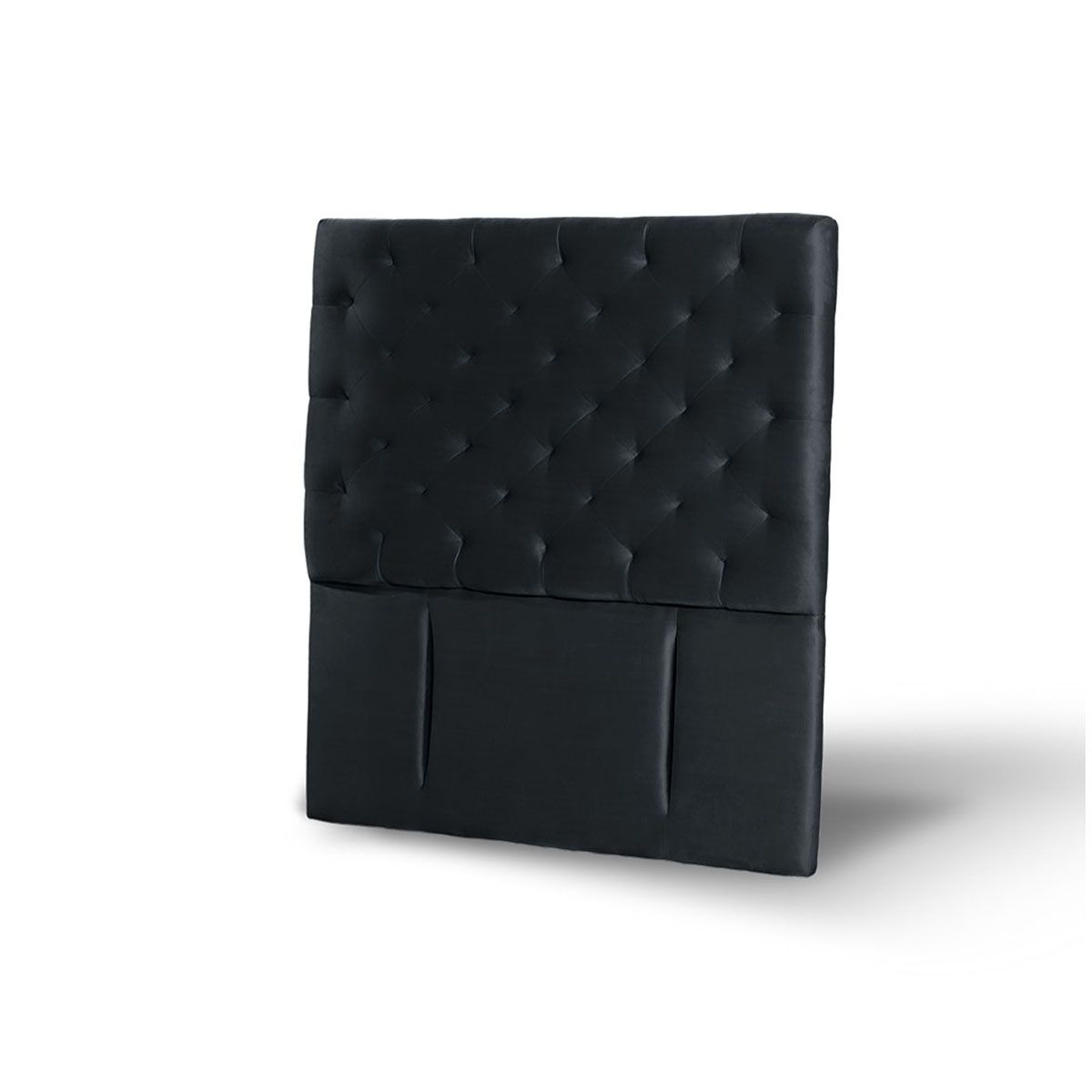 LATAM HOME - RESPALDO BRESCIA TELA NEGRO 1 1/2 PZA