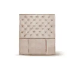 LATAM HOME - RESPALDO BRESCIA CUERO BEIGE 1 1/2 PZA