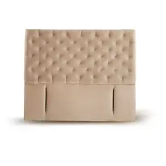 LATAM HOME - RESPALDO BRESCIA TELA BEIGE 2 PZA