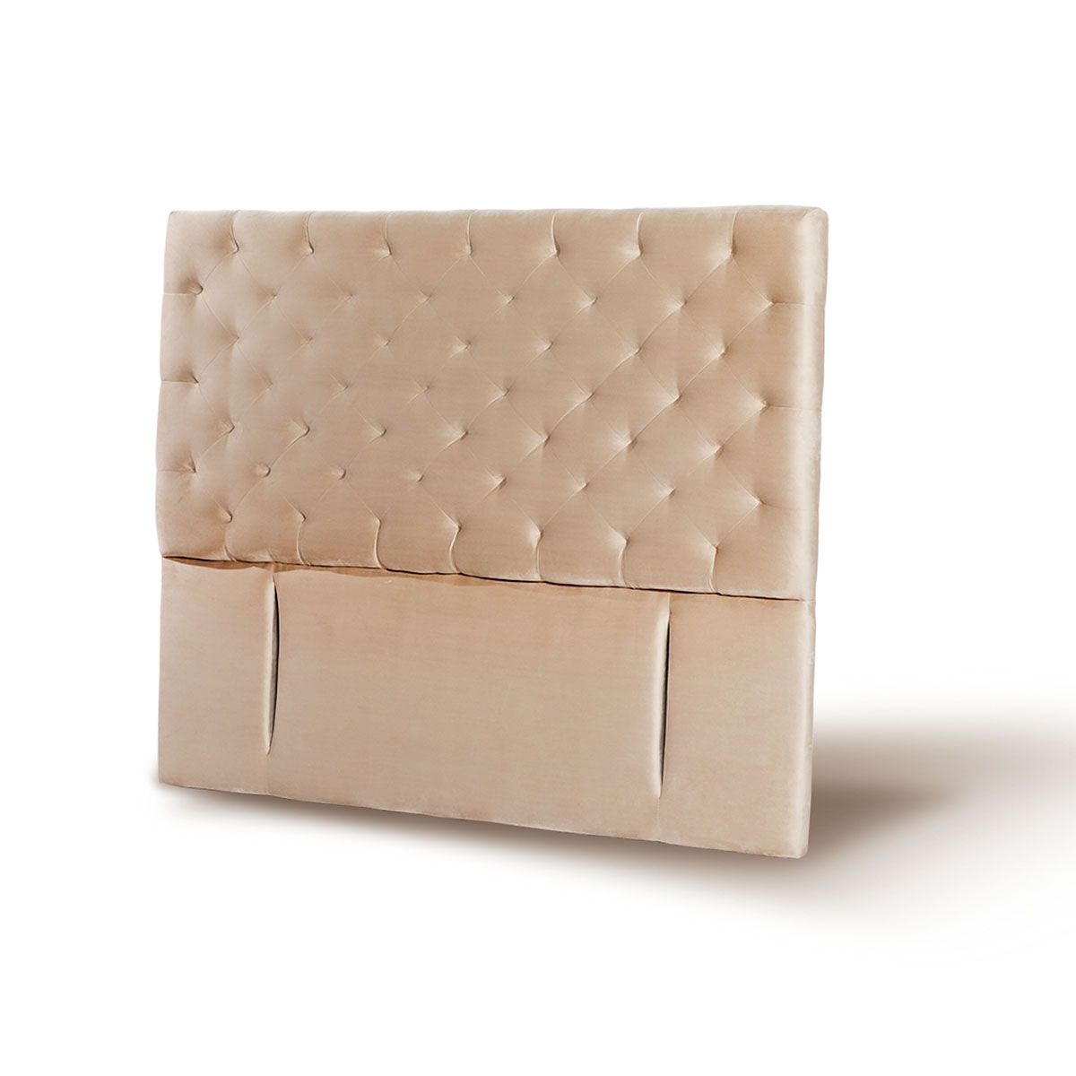 LATAM HOME - RESPALDO BRESCIA TELA BEIGE 2 PZA