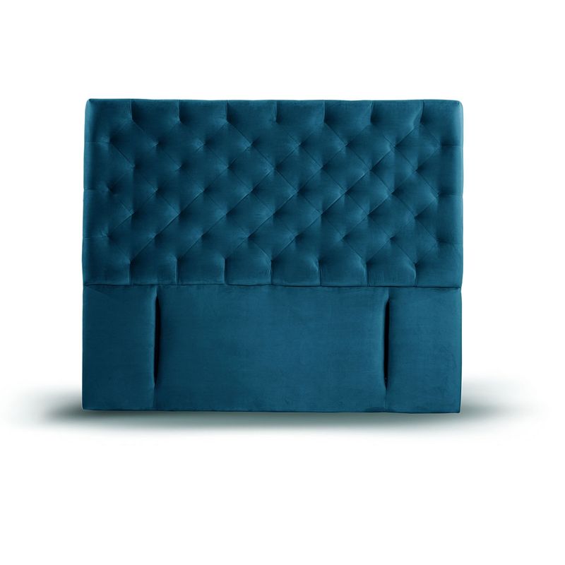 LATAM HOME - RESPALDO BRESCIA TELA AZUL 2 PZA