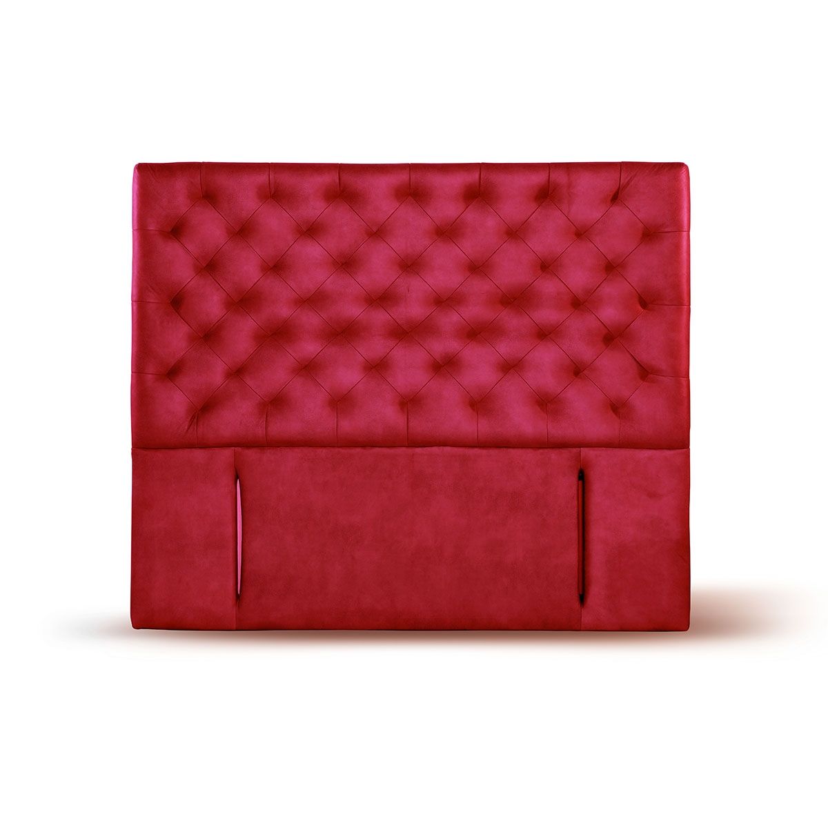 LATAM HOME - RESPALDO BRESCIA CUERO ROJO 2 PZA